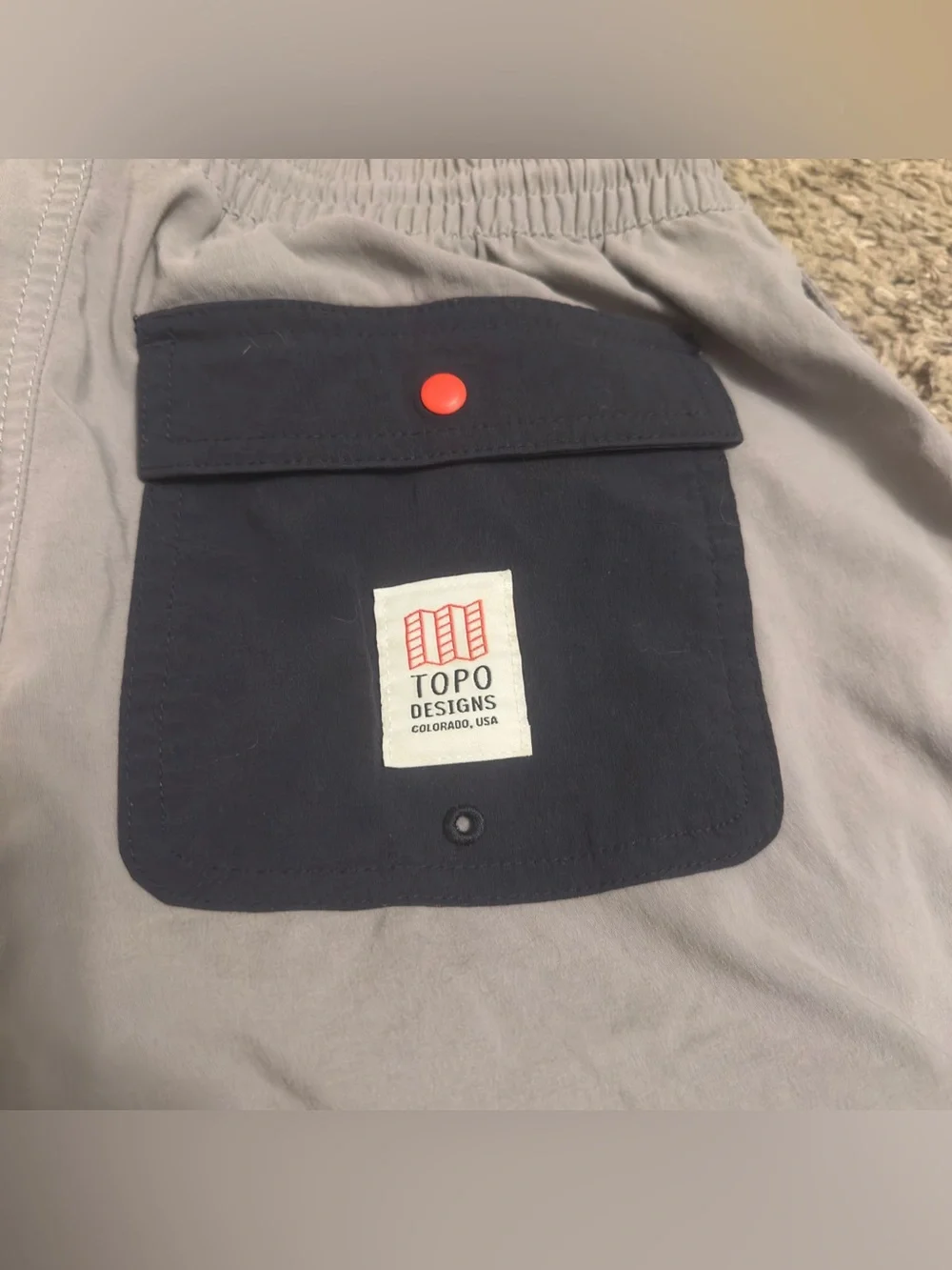 TOPO Designs “Baggies” Style River Shorts Womens